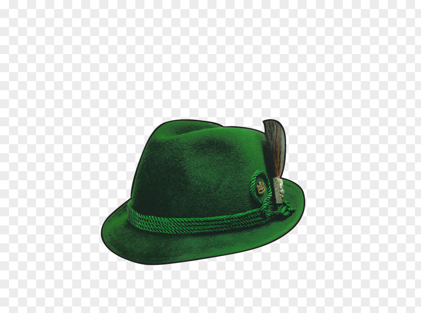 Bavaria Illustration Fedora Green Product PNG