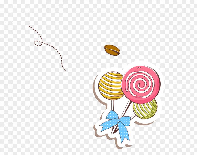 Cartoon Lollipop Candy Clip Art PNG