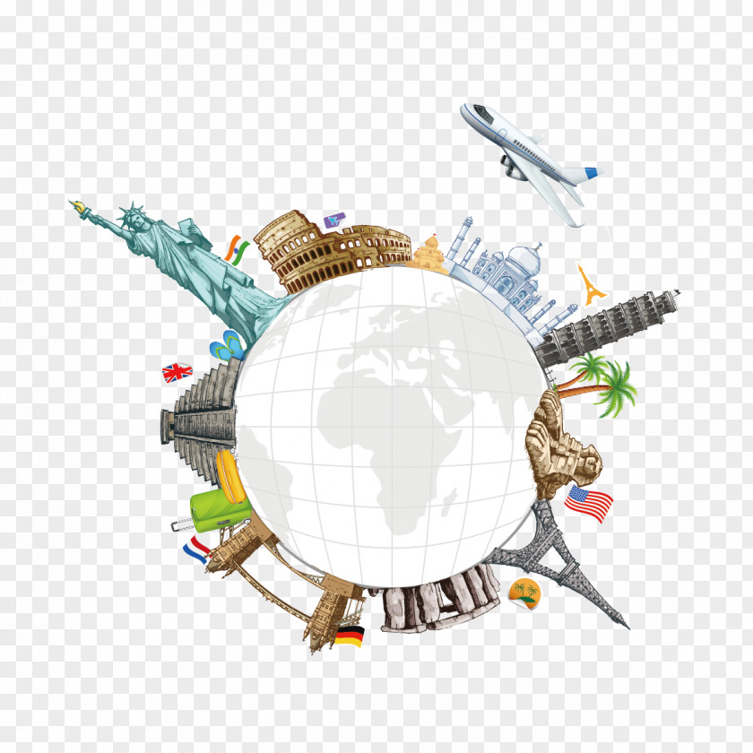 Global Travel World Clip Art PNG
