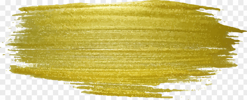 Gold Paint Watercolor Painting PNG