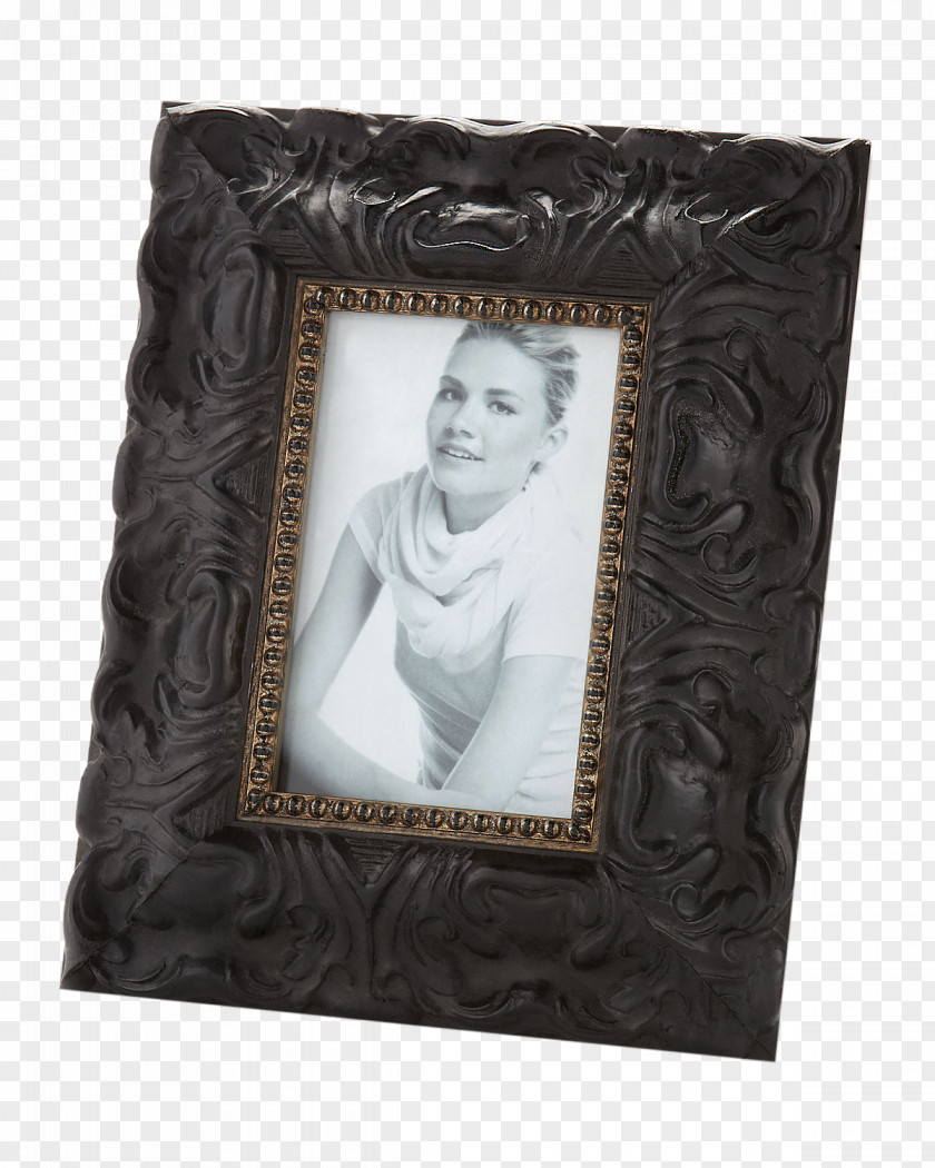 High-end European-style Ribbon-shaped Frame Picture Frames Rectangle Brown PNG