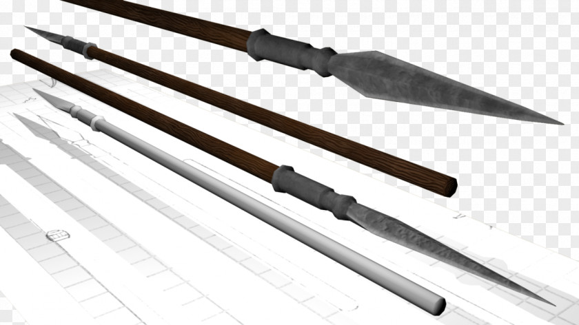 Iron Pole Blade Line Angle PNG