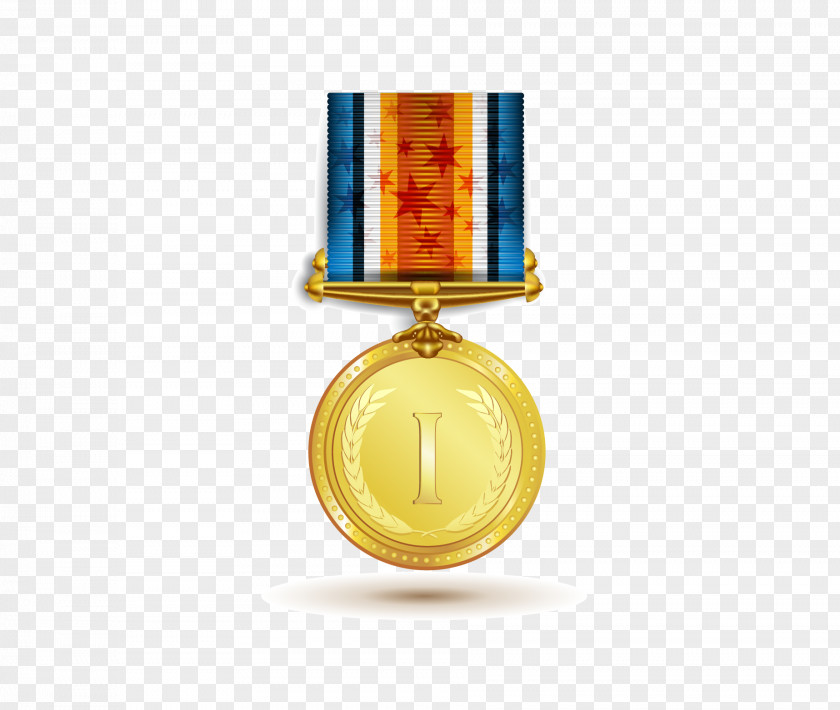 Medal Vector Gold Clip Art PNG