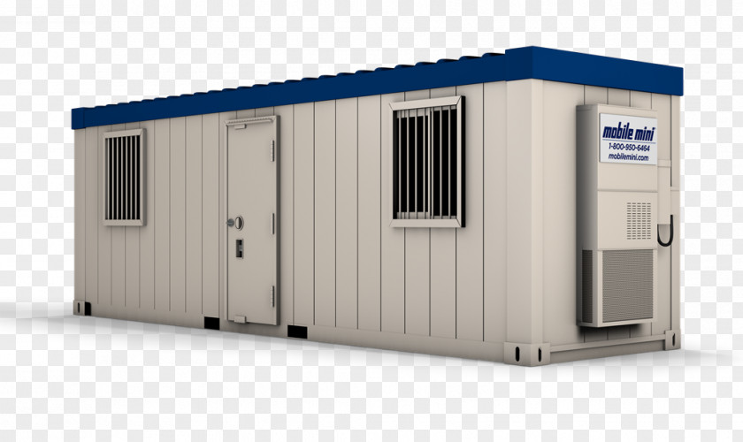 Mobile Repair Service Mini Intermodal Container Office Construction Trailer Truck PNG