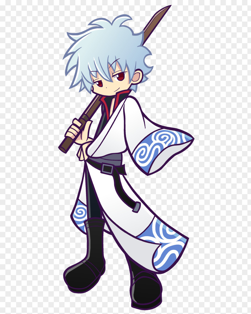 Sakata Gintoki Clip Art Illustration Costume Animated Cartoon PNG