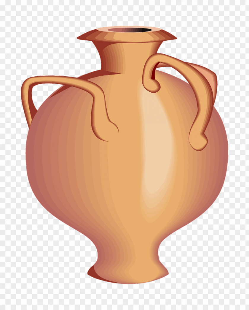Vase Pottery Ceramic Clay Clip Art PNG