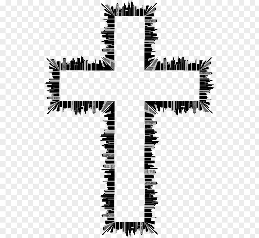 Christian Cross Crucifix Christianity City PNG
