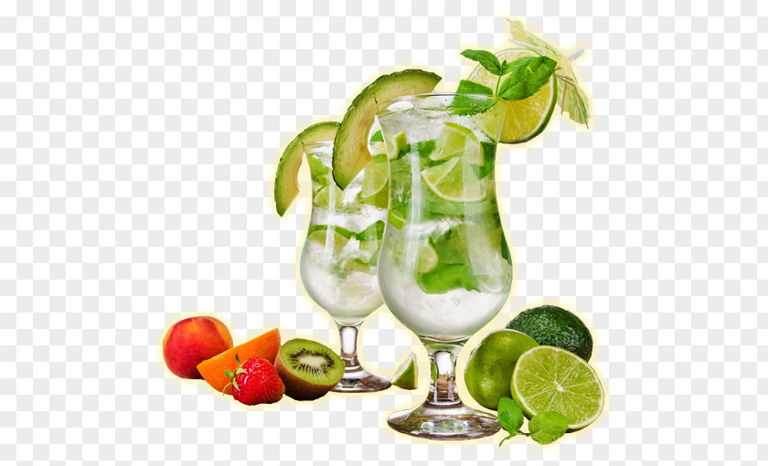 Mojito Cocktail Sangria Carbonated Water Drink PNG