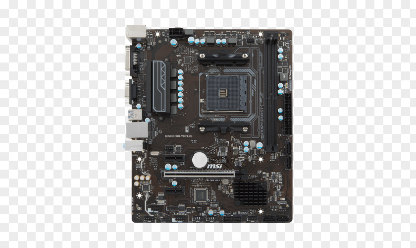 MSI A320M PRO-VD PLUS AMD A320 Socket AM4 Micro ATX Motherboard B350M Micro-ATX MicroATX PNG