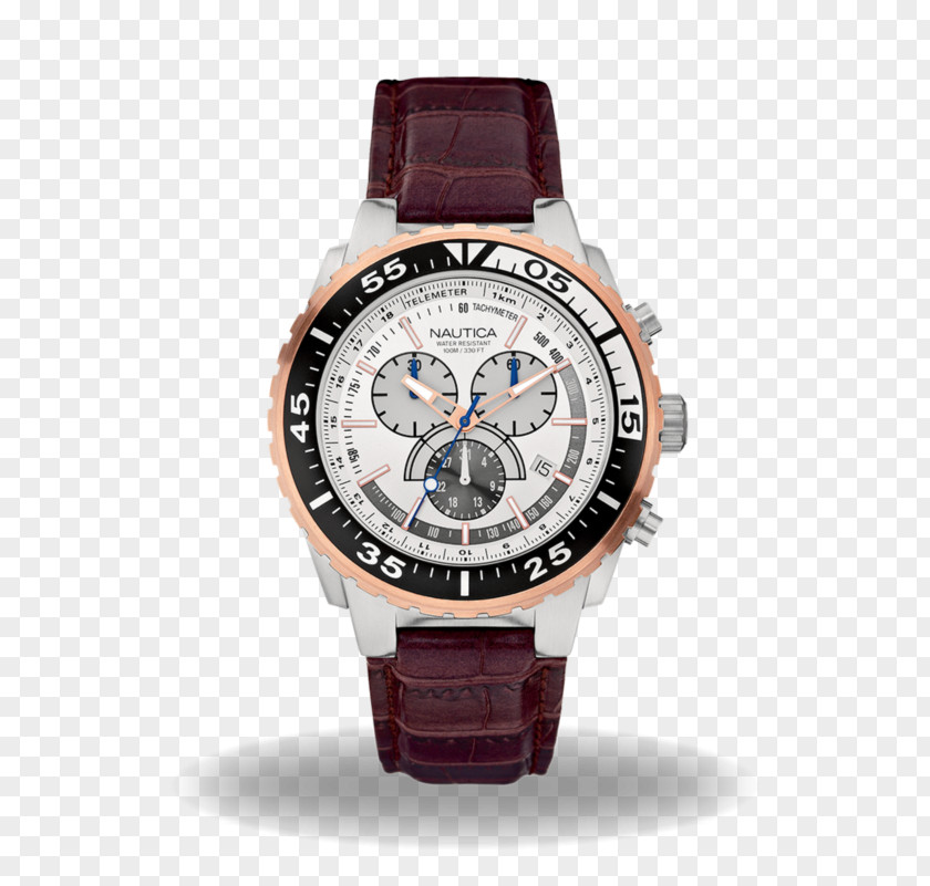 Watch Nautica Chronograph Clock Bracelet PNG