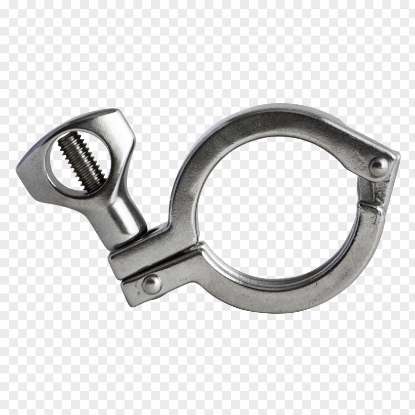 C-clamp Stainless Steel Pipe Fitting PNG