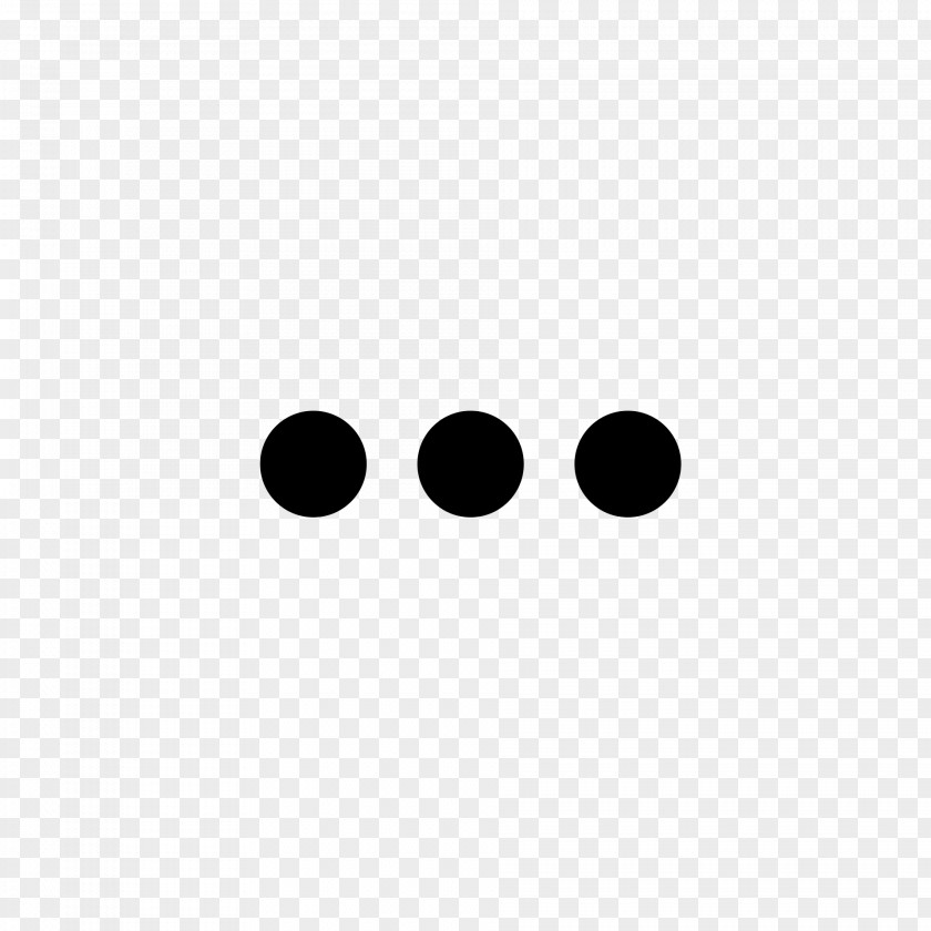 Dots Ellipsis Symbol Sign PNG