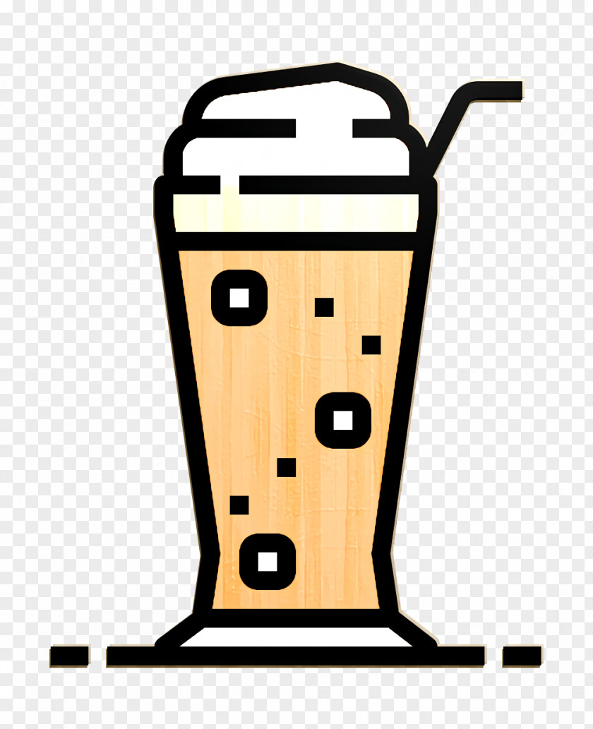 Iced Coffee Icon Drink Shop PNG