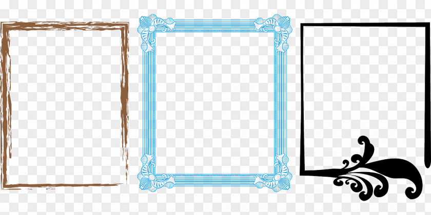 Invatation Picture Frames Clip Art PNG