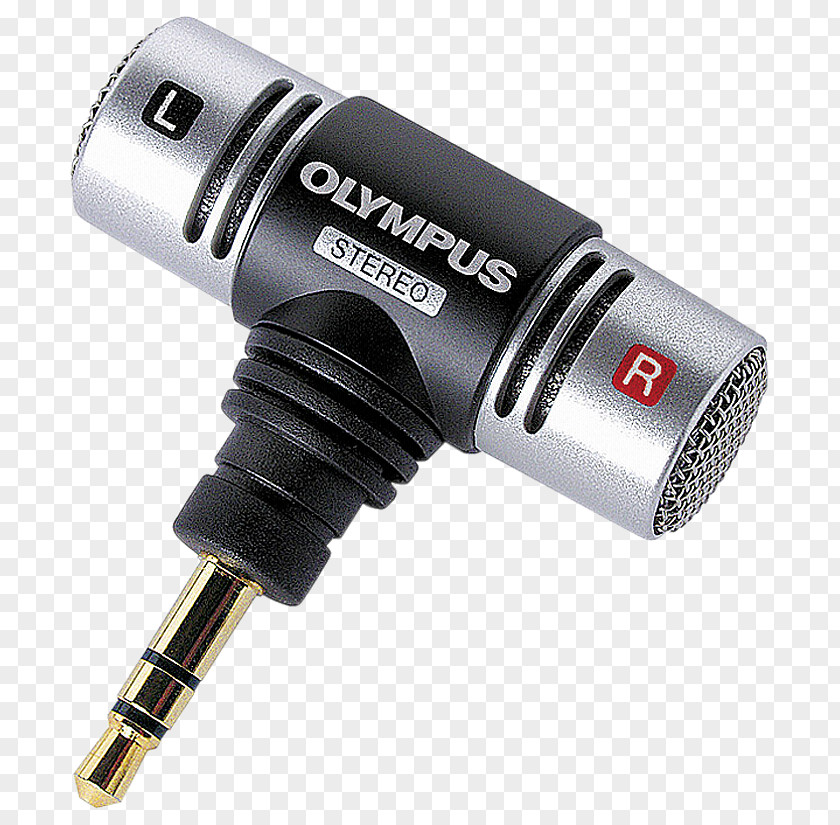 Microphone Olympus ME51S Audio Stereophonic Sound Dictation Machine PNG