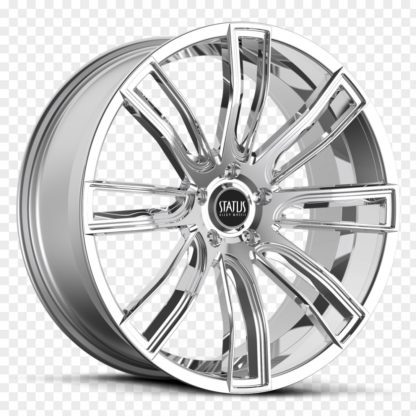 Over Wheels Car Status Alloy Rim Tire PNG