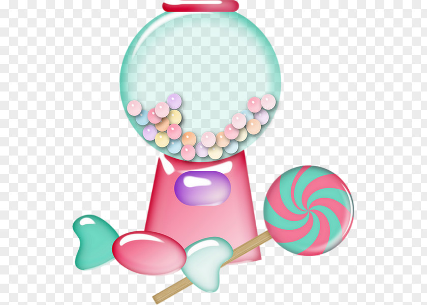 Chewing Gum Gumball Machine Candy Bubble Clip Art PNG