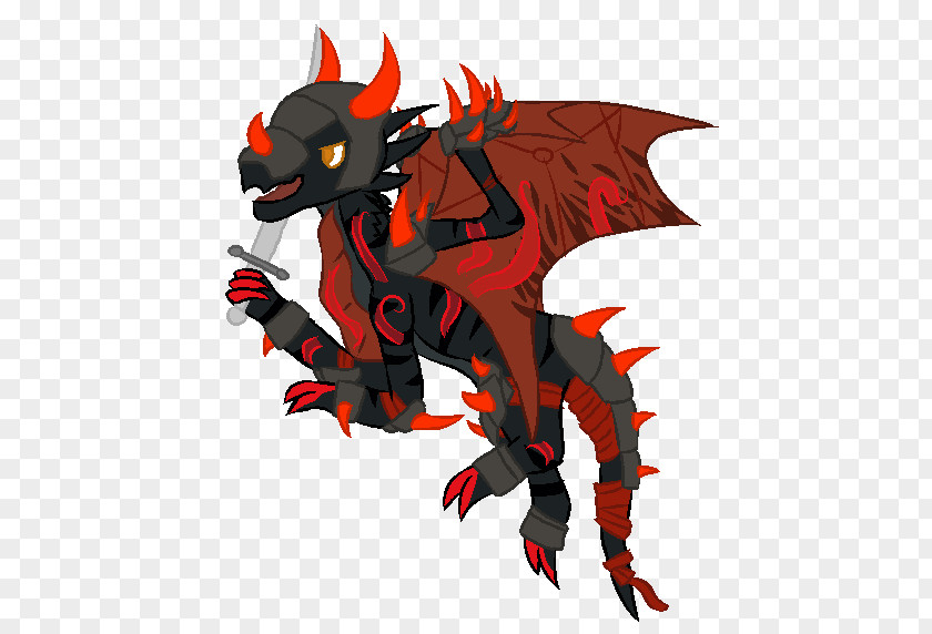 Dragon Cartoon Mecha Demon PNG
