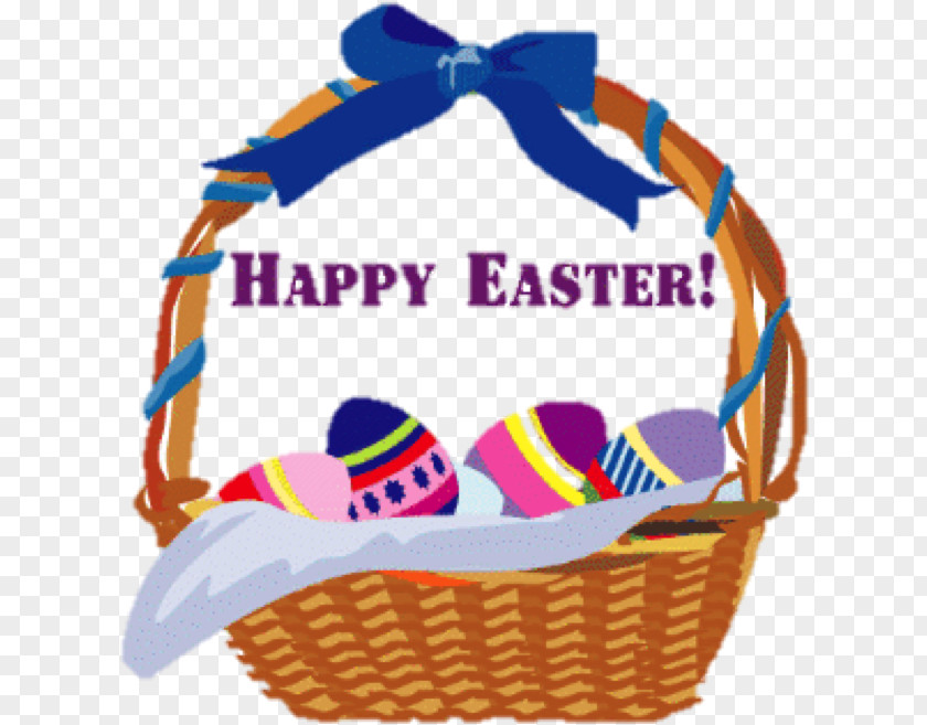 Easter Basket Food Egg Clip Art PNG