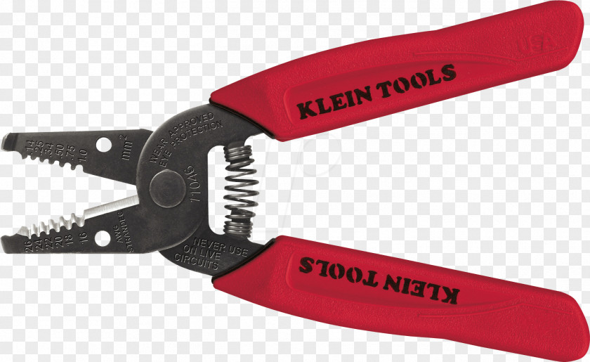 Hand Tool Wire Stripper Diagonal Pliers Klein Tools PNG