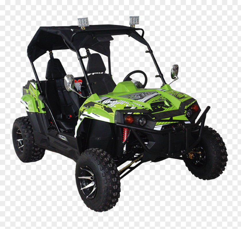 Motorcycle Side By All-terrain Vehicle Car Dodge Challenger PNG