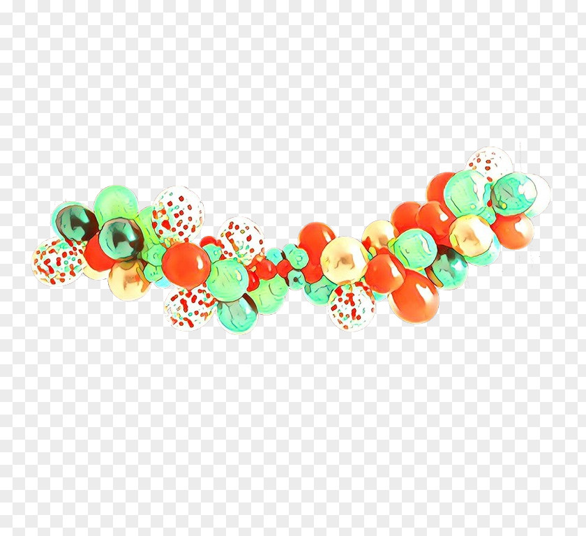 Chain Gemstone Orange PNG