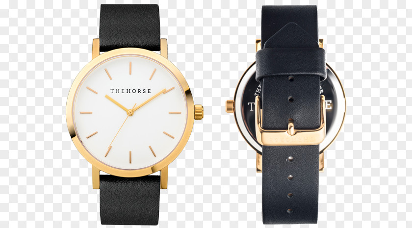 Gold Horse Watch Strap Fashion PNG