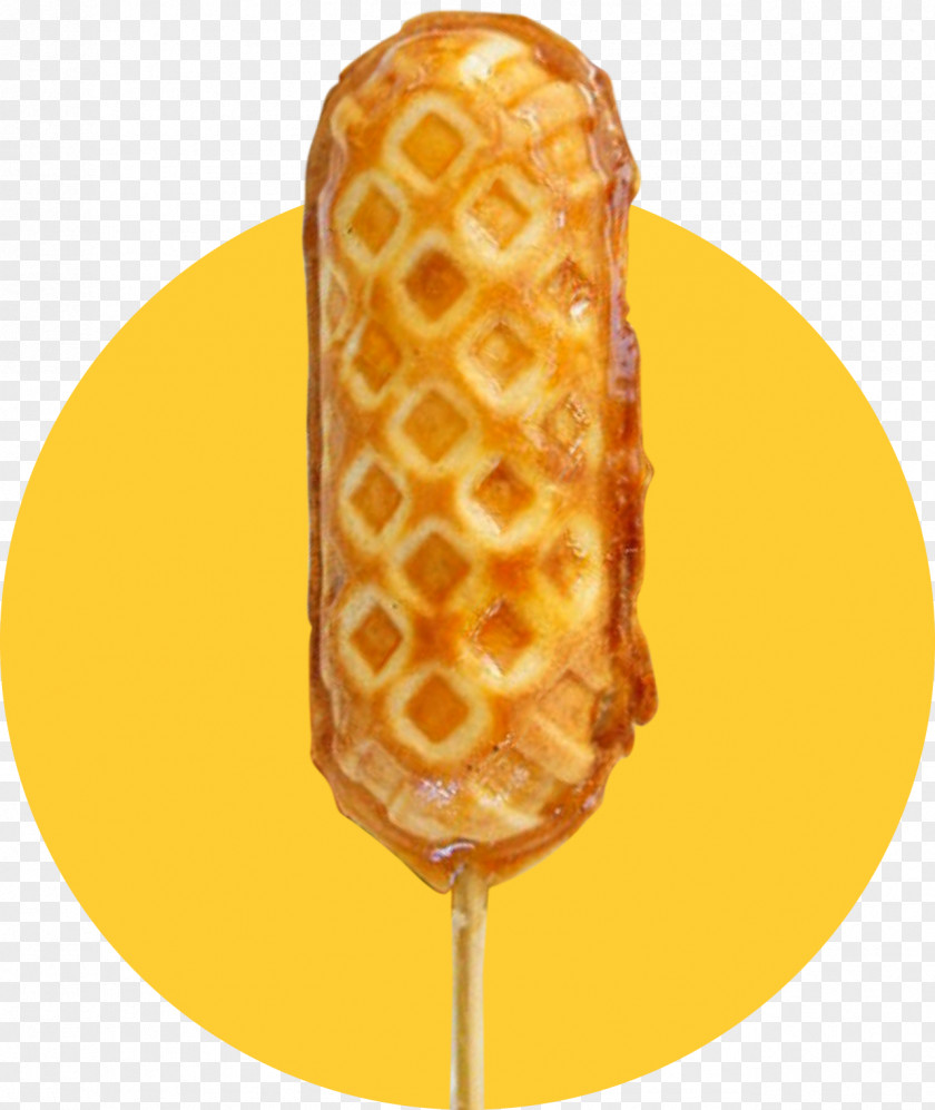 Hot Dog Corn Waffle Sausage Roll Dish PNG