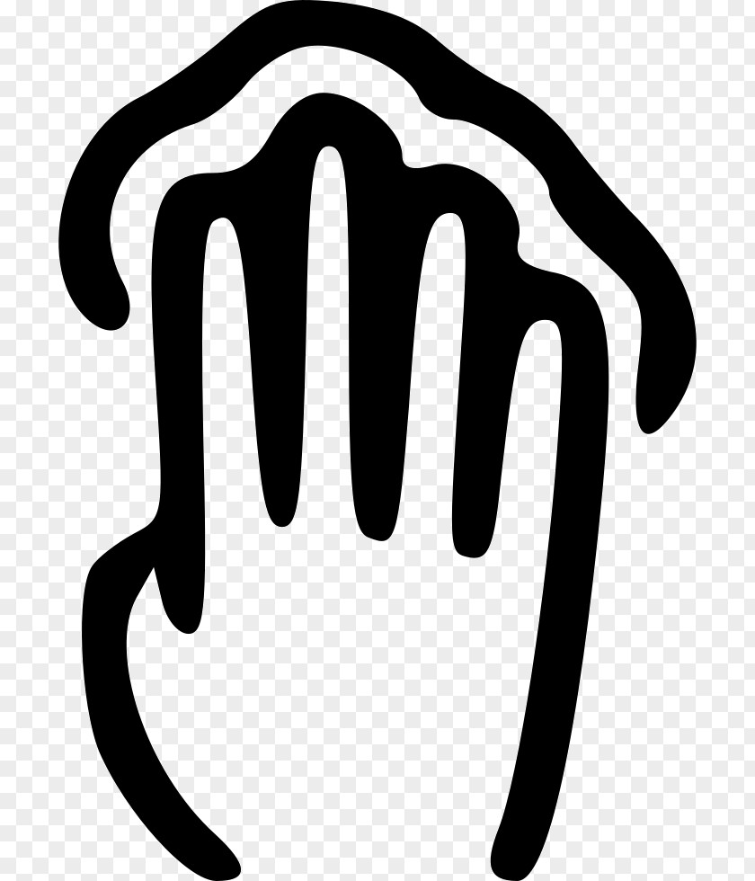 Line Finger White Clip Art PNG