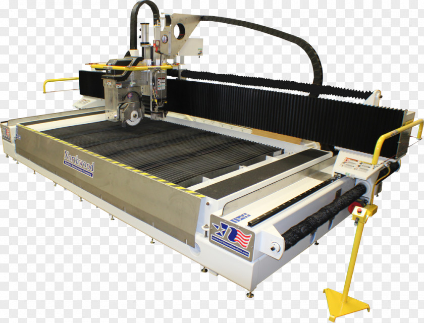 Machine Tool Computer Numerical Control Water Jet Cutter CNC Router PNG