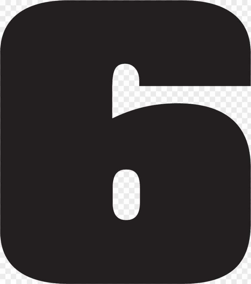 Number 6 Numerical Digit Icon PNG