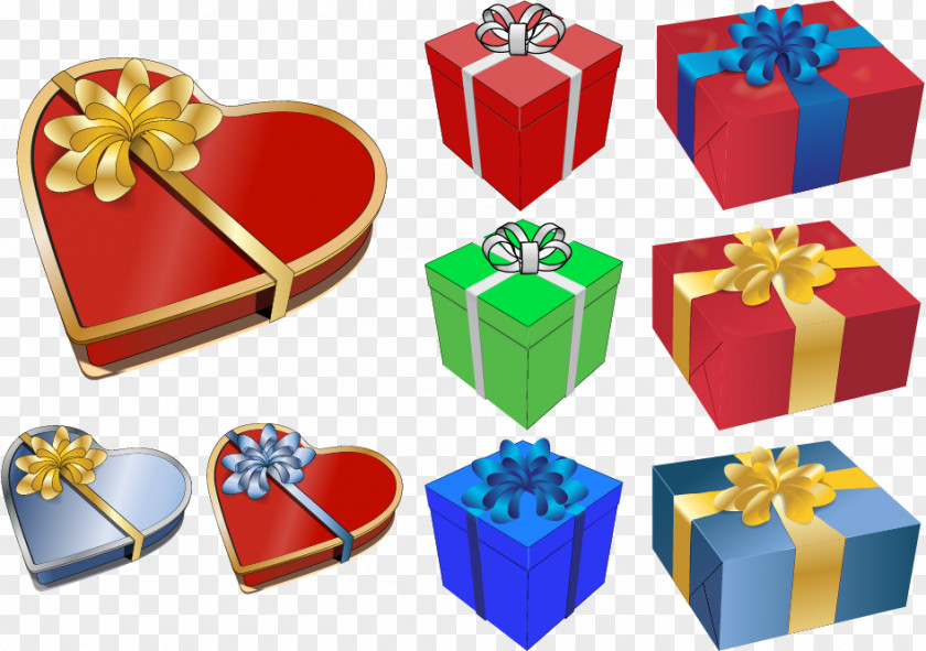 Vector Gift Collection Euclidean PNG