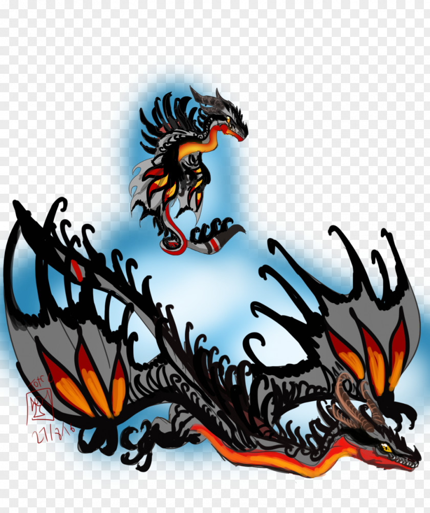 Wild West Dragon Cartoon Clip Art PNG