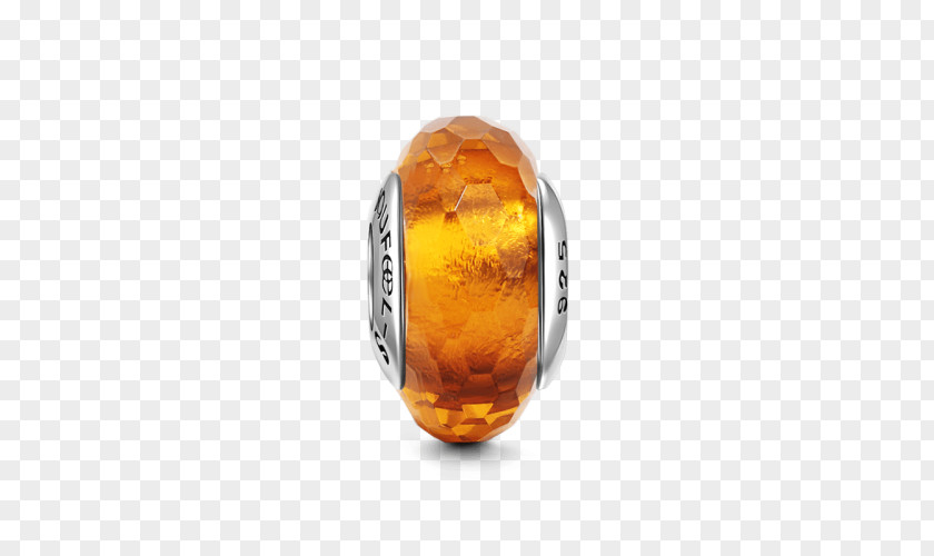 Glass Murano Amber Charm Bracelet Jewellery PNG
