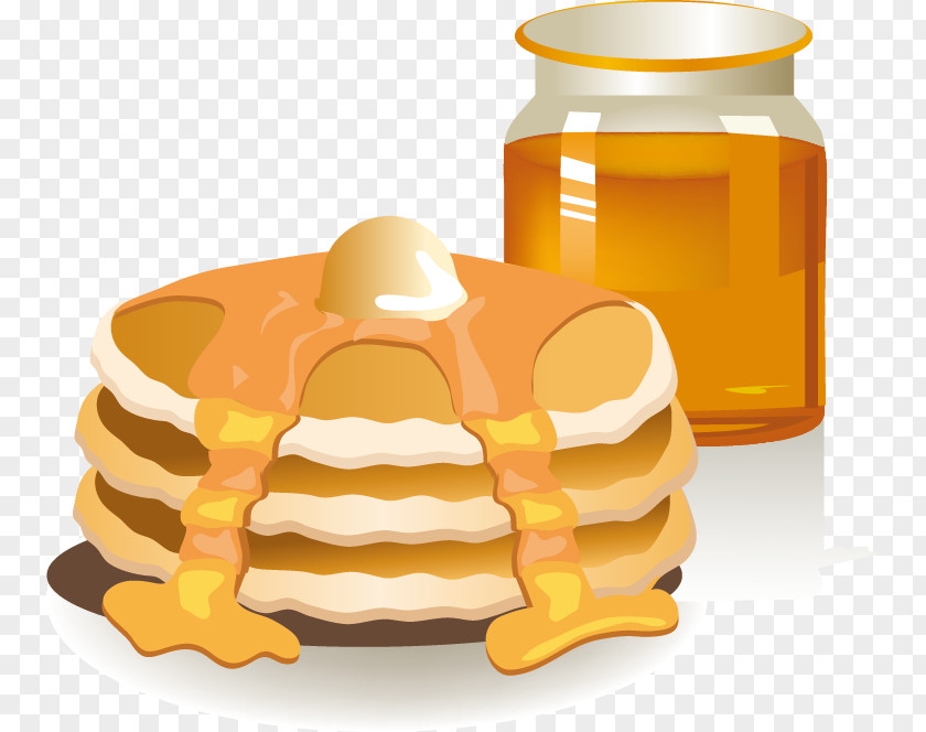 Honey Breakfast Muffin Bakery Toast Pancake PNG