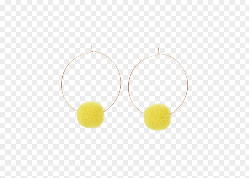Jewellery Earring Yellow Bijou PNG