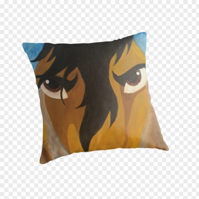 Spirit Stallion Throw Pillows Cat Cushion Mammal PNG