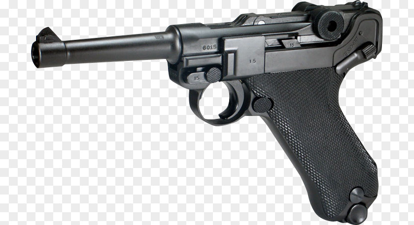 Weapon Luger Pistol 9×19mm Parabellum Firearm PNG