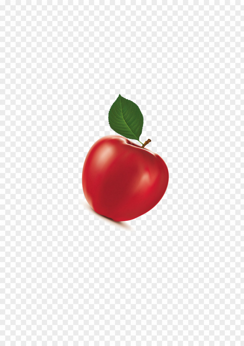 A Red Apple Cherry Heart Computer Wallpaper PNG