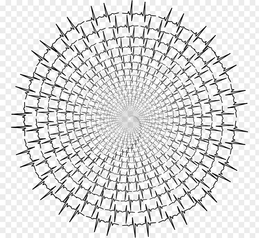 Circle Black And White Line Art Clip PNG