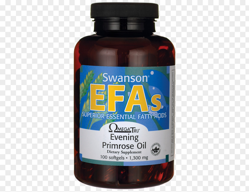Health Dietary Supplement Essential Fatty Acid Common Evening-primrose Swanson Products Fish Oil PNG