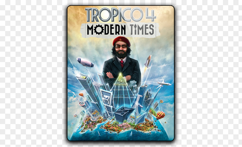 Modern Times Tropico 4 3 5 Xbox 360 Video Game PNG