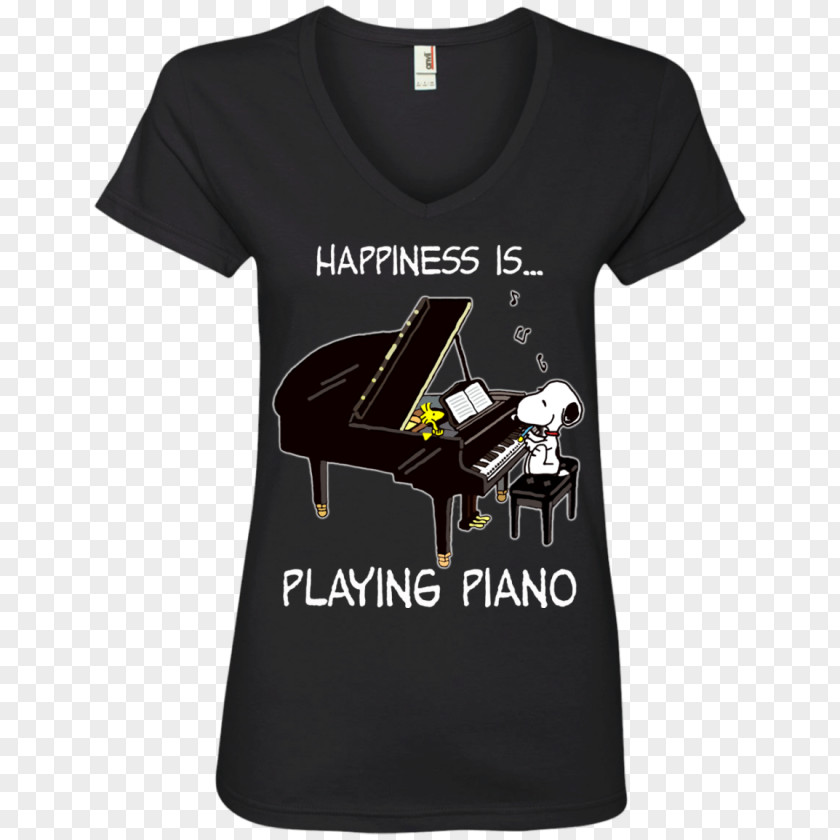 Playing Piano T-shirt Neckline Hoodie Sleeve PNG