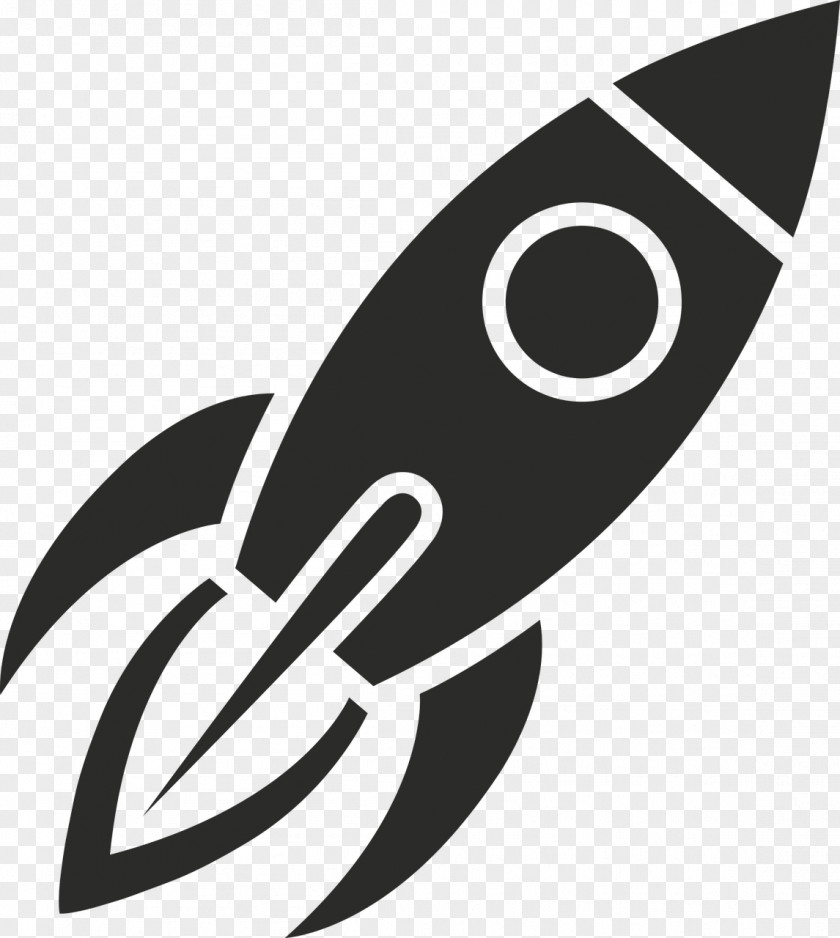 Rocket Launch Spacecraft Logo Clip Art PNG