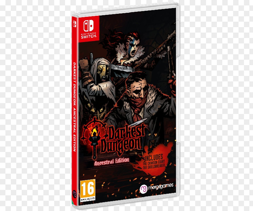 Dungeon Darkest Ancestral Edition Nintendo Switch Crawl Game PNG