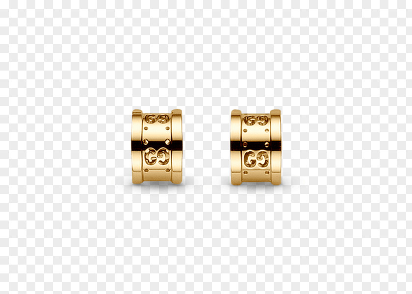 Jewellery Earring Gucci Colored Gold PNG