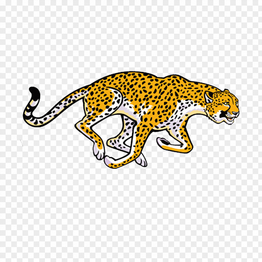 Leopard Cheetah Black And White Clip Art PNG