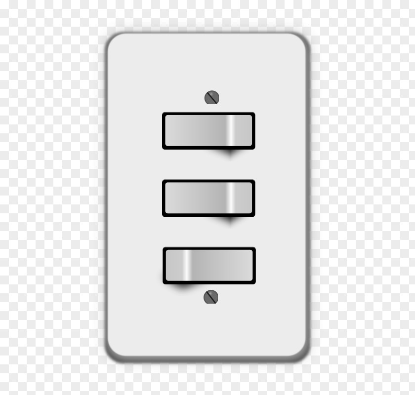 Light Electrical Switches Clip Art PNG