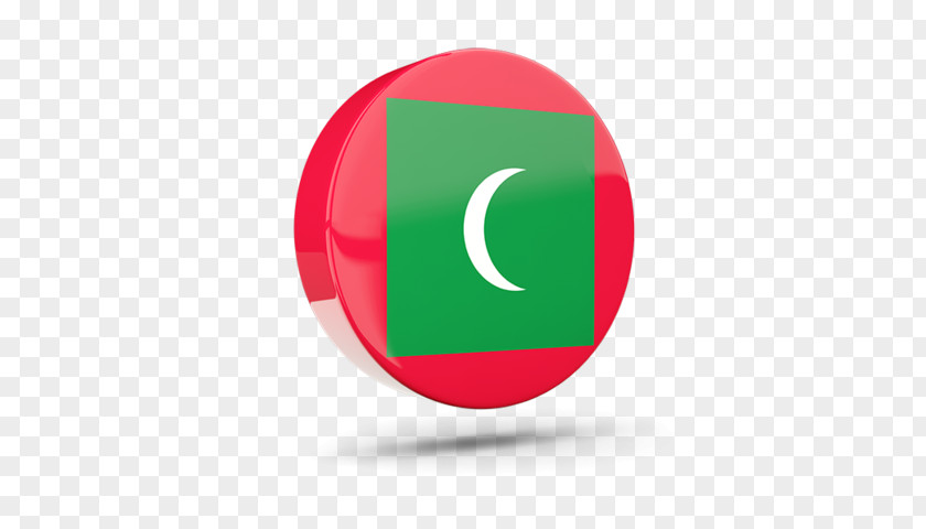 Maldives Round Flag ThreeDimensional Logo Brand Circle Font PNG