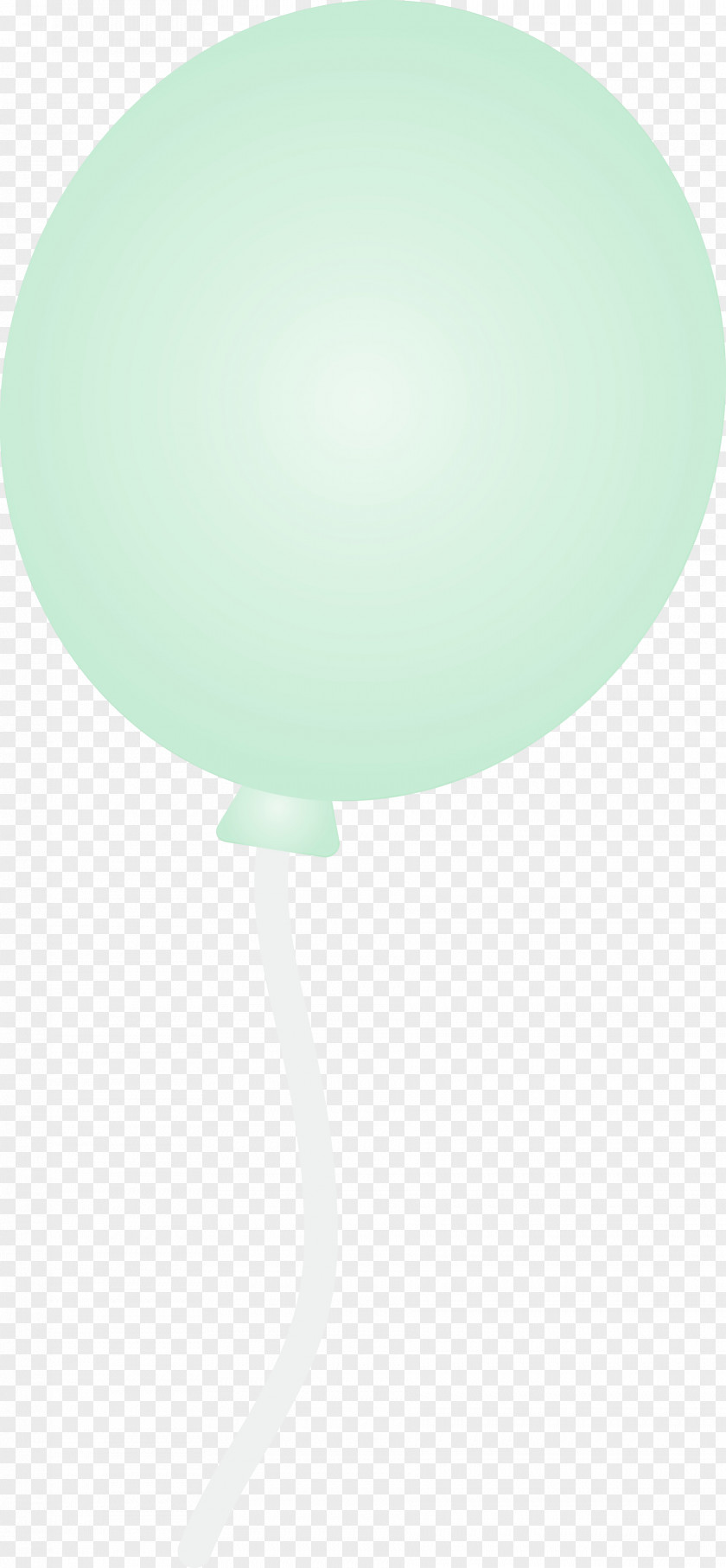 Turquoise Aqua Balloon Material Property Lamp PNG